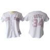 Cheap David Ortiz Red Sox Woman Jersey From China #34 White Pink number