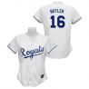 Cheap Billy Butler Royals Woman Jersey From China #16 White