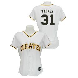 Cheap Jose Tabata Pirates Woman Jersey From China #31 White