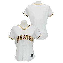 Cheap Pirates Woman Jersey From China White Blank