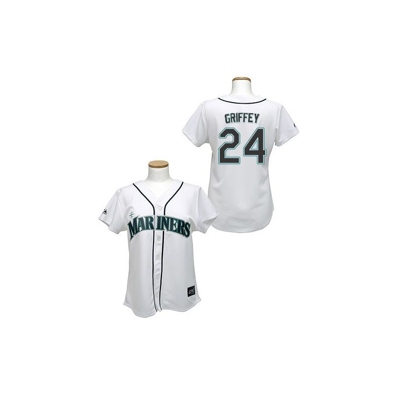 Cheap Ken Griffey Mariners Woman Jersey From China #24 White