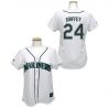 Cheap Ken Griffey Mariners Woman Jersey From China #24 White