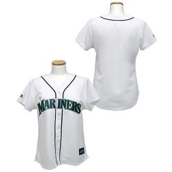 Cheap Mariners Woman Jersey From China White Blank