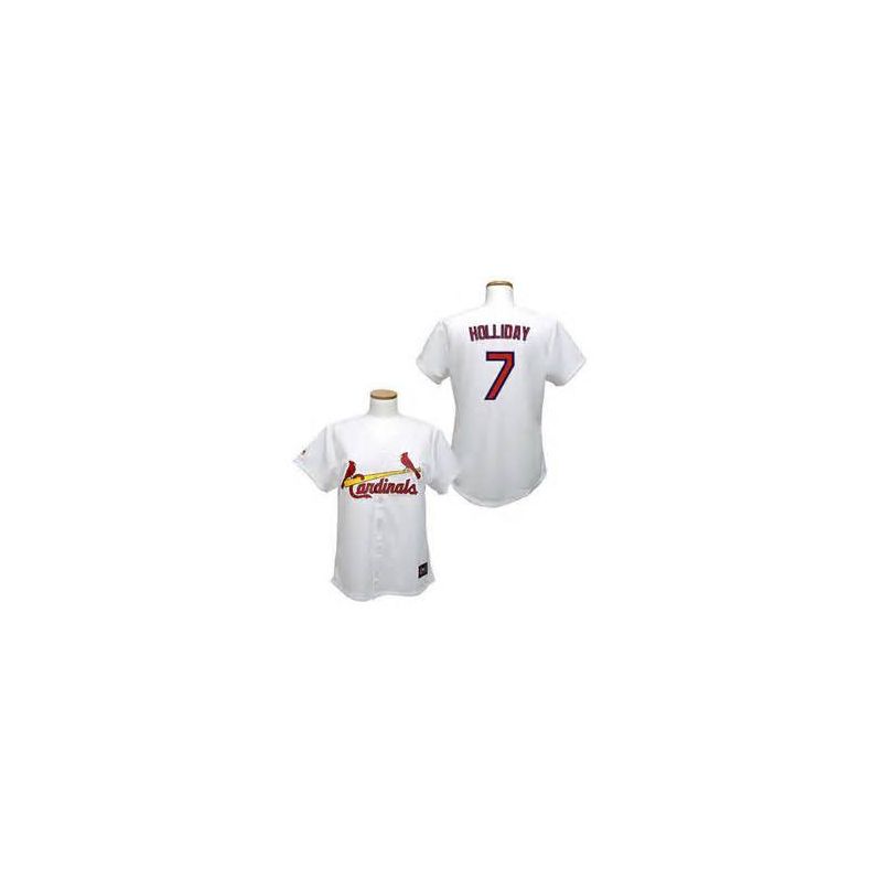 Cheap Matt Holliday Cardinals Woman Jersey From China #7 White Cheap Matt Holliday Cardinals Woman Jersey From China #7 White
