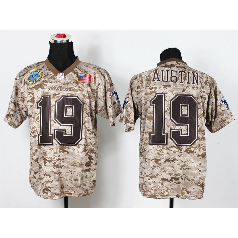 Cheap Miles Austin Cowboys Jersey From China #19 DOD Camo