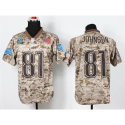 Cheap Calvin Johnson Lions Jersey From China #81 DOD Camo