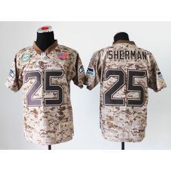 Cheap Richard Sherman Seahawks Jersey From China #25 DOD Camo