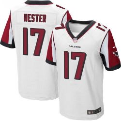 Cheap Devin Hester Falcons Jersey From China #17 White Elite