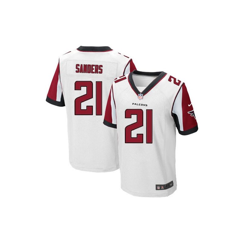 Cheap Deion Sanders Falcons Jersey From China #21 White Elite Cheap Deion Sanders Falcons Jersey From China #21 White Elite