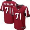 Cheap Kroy Biermann Falcons Jersey From China #71 Red Elite
