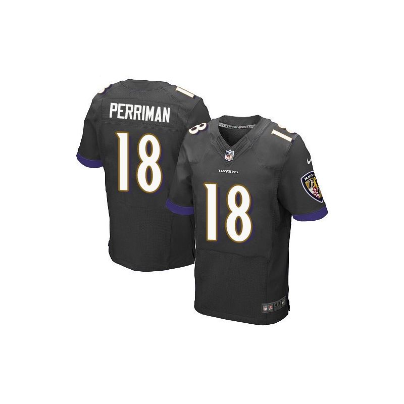 Cheap Breshad Perriman Ravens Jersey From China #18 Black Elite Cheap Breshad Perriman Ravens Jersey From China #18 Black Elite