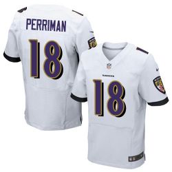 Cheap Breshad Perriman Ravens Jersey From China #18 White Elite