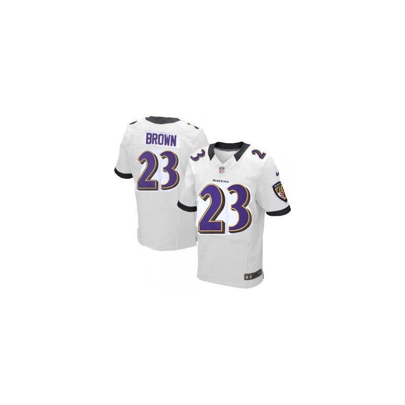 Cheap Chykie Brown Ravens Jersey From China #23 White Elite Cheap Chykie Brown Ravens Jersey From China #23 White Elite