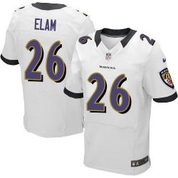 Cheap Matt Elam Ravens Jersey From China #26 White Elite