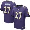 Cheap Asa Jackson Ravens Jersey From China #27 Purple Elite
