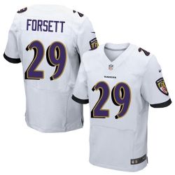 Cheap Justin Forsett Ravens Jersey From China #29 White Elite