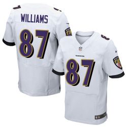 Cheap Maxx Williams Ravens Jersey From China #87 White Elite