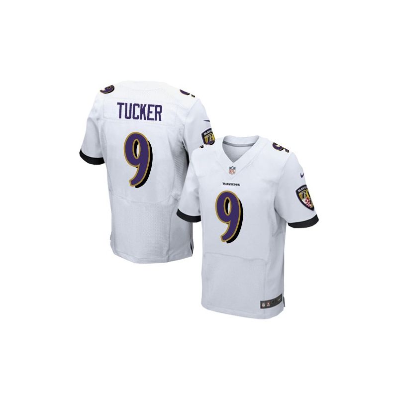Cheap Justin Tucker Ravens Jersey From China #9 White Elite Cheap Justin Tucker Ravens Jersey From China #9 White Elite