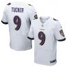 Cheap Justin Tucker Ravens Jersey From China #9 White Elite