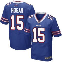 Cheap Chris Hogan Bills Jersey From China #15 Blue Elite