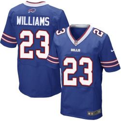 Cheap Aaron Williams Bills Jersey From China #23 Blue Elite