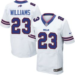 Cheap Aaron Williams Bills Jersey From China #23 White Elite