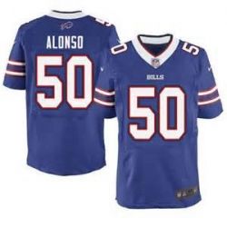 Cheap Kiko Alonso Bills Jersey From China #50 Blue Elite