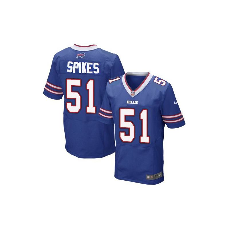 Cheap Takeo Spikes Bills Jersey From China #51 Blue Elite Cheap Takeo Spikes Bills Jersey From China #51 Blue Elite