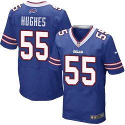 Cheap Jerry Hughes Bills Jersey From China #55 Blue Elite