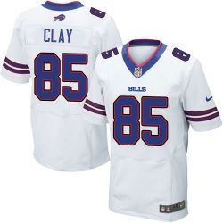 Cheap Charles Clay Bills Jersey From China #85 White Elite