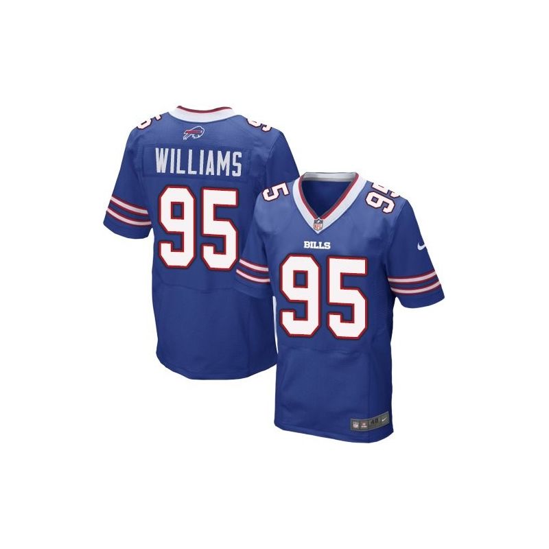 Cheap Kyle Williams Bills Jersey From China #95 Blue Elite