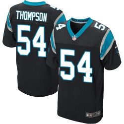 Cheap Shaq Thompson Panthers Jersey From China #54 Black Elite