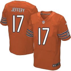 Cheap Alshon Jeffery Bears Jersey From China #17 Orange Elite
