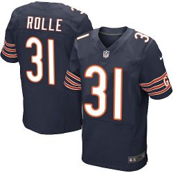 Cheap Antrel Rolle Bears Jersey From China #31 Blue Elite