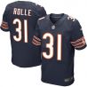 Cheap Antrel Rolle Bears Jersey From China #31 Blue Elite