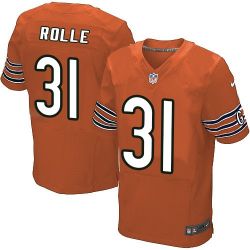 Cheap Antrel Rolle Bears Jersey From China #31 Orange Elite