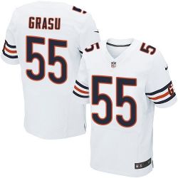 Cheap Hroniss Grasu Bears Jersey From China #55 White Elite
