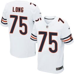Cheap Kyle Long Bears Jersey From China #75 White Elite