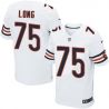 Cheap Kyle Long Bears Jersey From China #75 White Elite