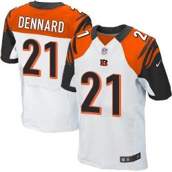 Cheap Darqueze Dennard Bengals Jersey From China #21 White Elite