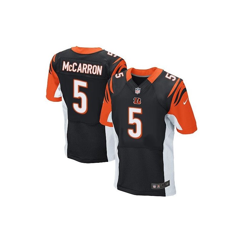 Cheap AJ McCarron Bengals Jersey From China #5 Black Elite Cheap AJ McCarron Bengals Jersey From China #5 Black Elite