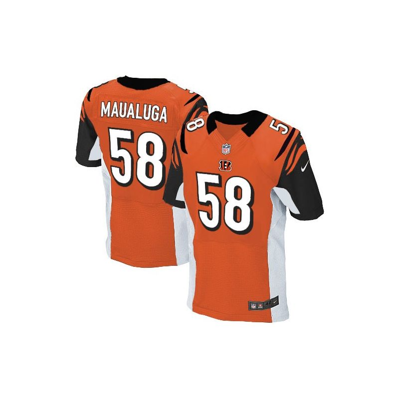 Cheap Rey Maualuga Bengals Jersey From China #58 Orange Elite Cheap Rey Maualuga Bengals Jersey From China #58 Orange Elite