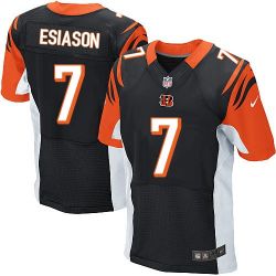 Cheap Boomer Esiason Bengals Jersey From China #7 Black Elite