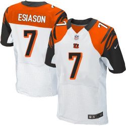 Cheap Boomer Esiason Bengals Jersey From China #7 White Elite