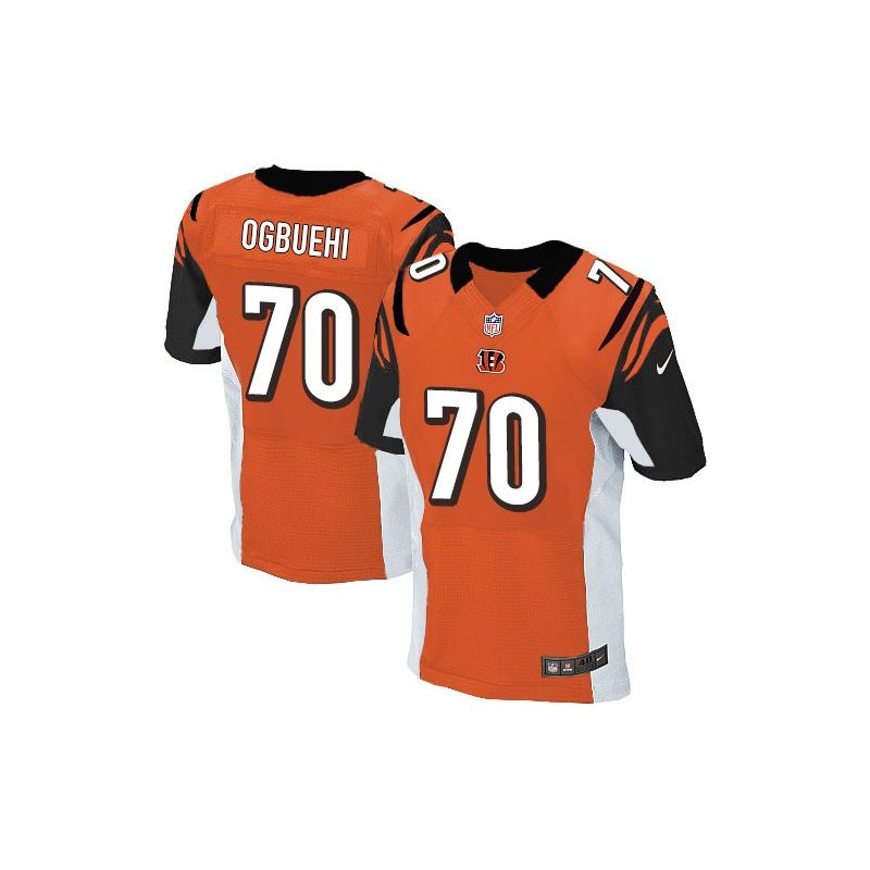 Cheap Cedric Ogbuehi Bengals Jersey From China #70 Orange Elite Cheap Cedric Ogbuehi Bengals Jersey From China #70 Orange Elite