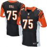 Cheap Devon Still Bengals Jersey From China #75 Black Elite
