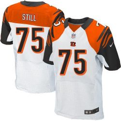Cheap Devon Still Bengals Jersey From China #75 White Elite