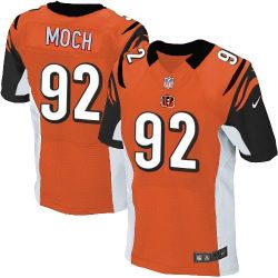 Cheap Dontay Moch Bengals Jersey From China #92 Orange Elite