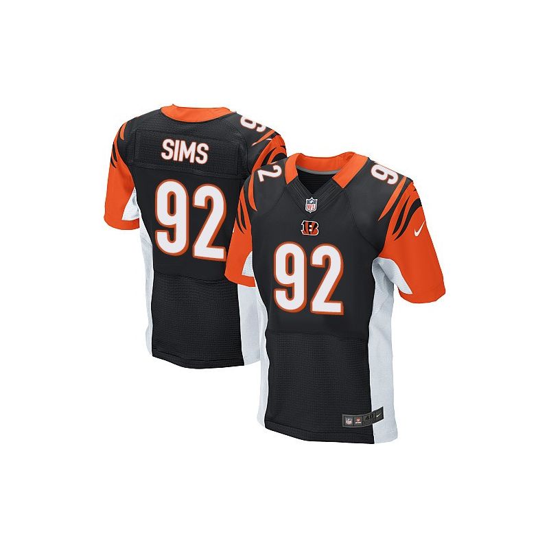 Cheap Pat Sims Bengals Jersey From China #92 Black Elite Cheap Pat Sims Bengals Jersey From China #92 Black Elite