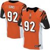 Cheap Pat Sims Bengals Jersey From China #92 Orange Elite